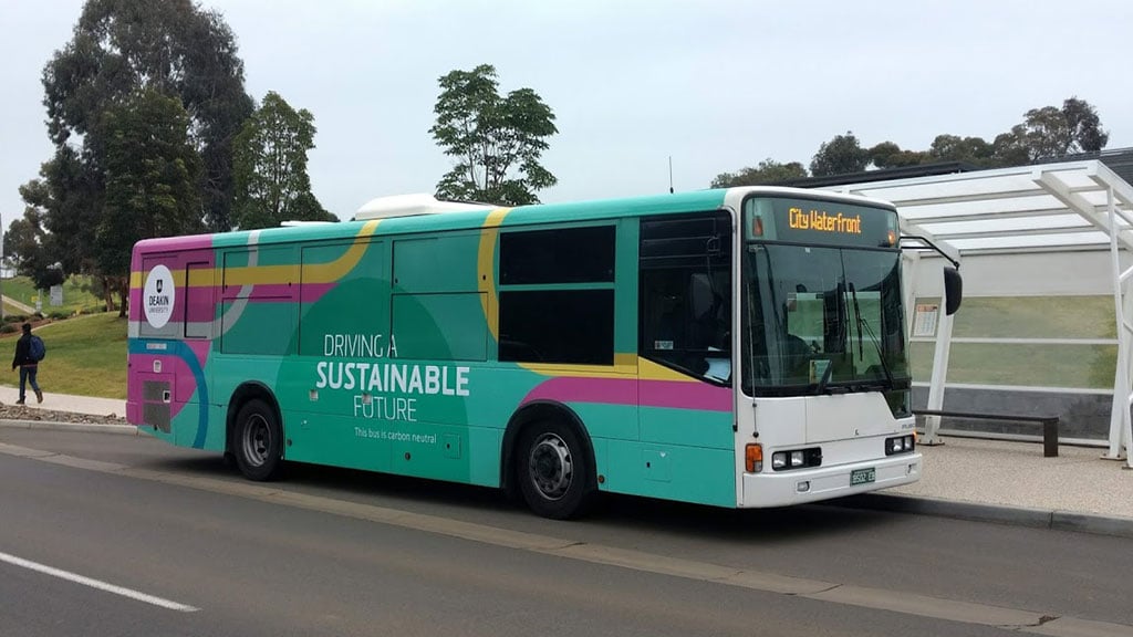 Deakin intercampus bus