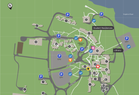 Warrnambool campus map