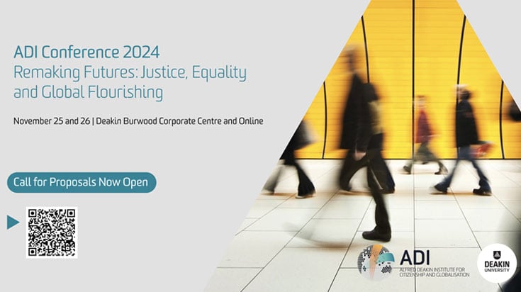 ADI 2024 Conference: Remaking Futures: Justice, Equality and Global Flourishing  calling for papers