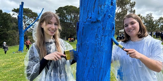 Deakin's Blue Trees highlight the need to talk about mental health 