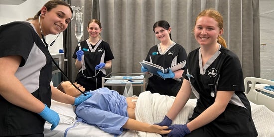Undergrad nursing and midwifery students vote Deakin top of the class 
