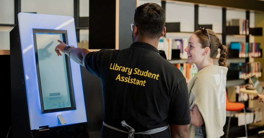 Library student assistant