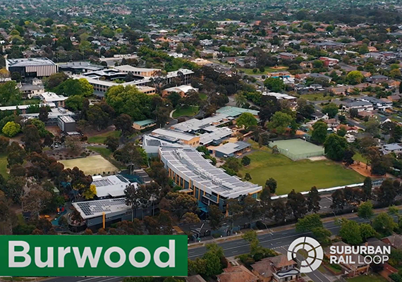 Suburban Rail Loop - Burwood Station