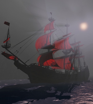 A virtual ghost ship added a new dimension to 'The Flying Dutchman.'